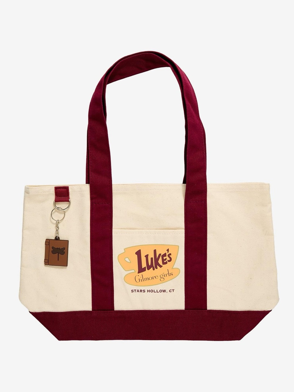 Gilmore Girls Luke's Mini Tote Bag With Keychain NEW